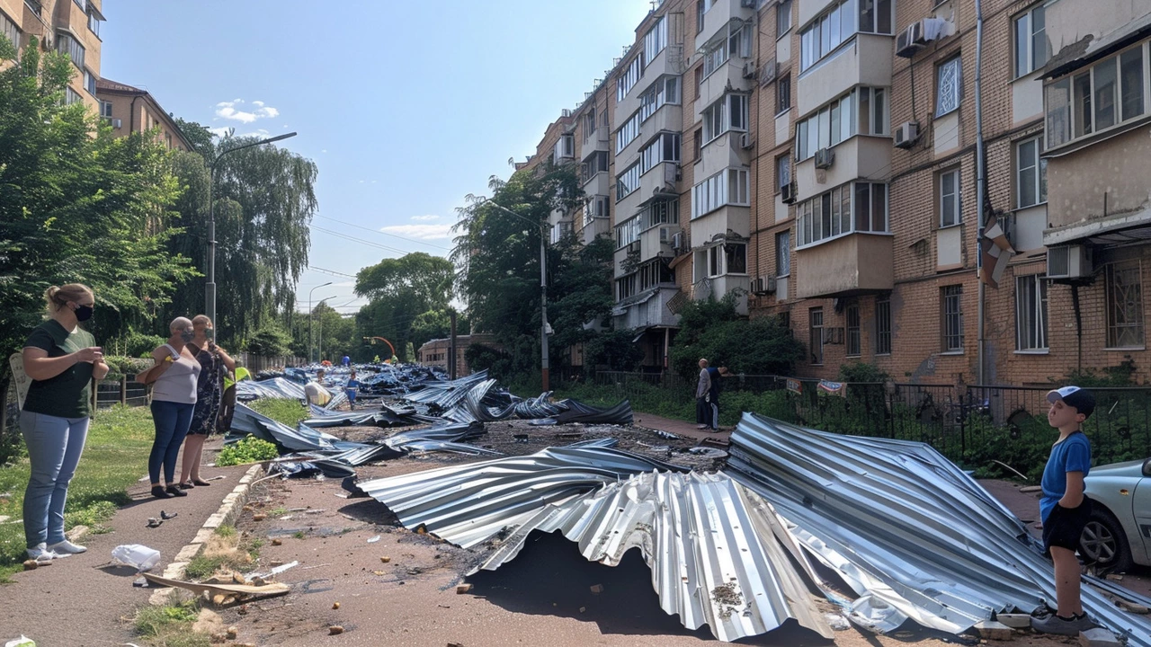 Ужасающий инцидент в Краснодаре: обрушение крыши на школьной линейке приводит к травмам 12 детей